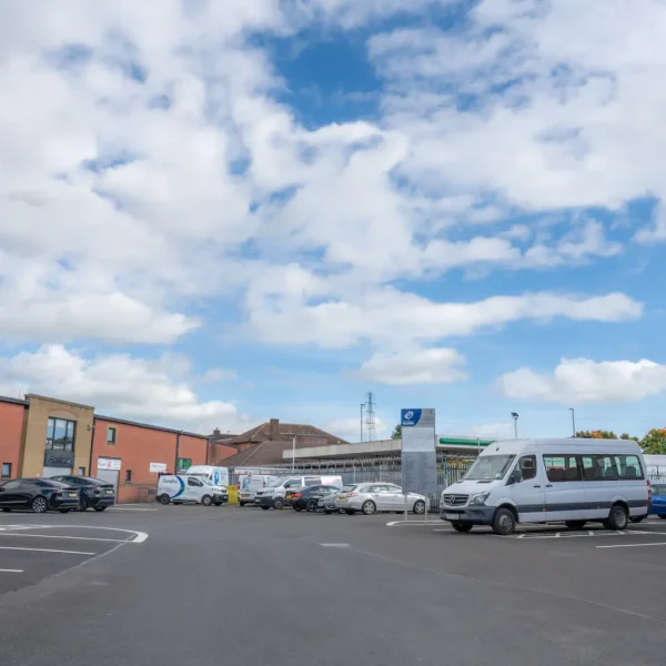 Albertbridge Road workshops - external