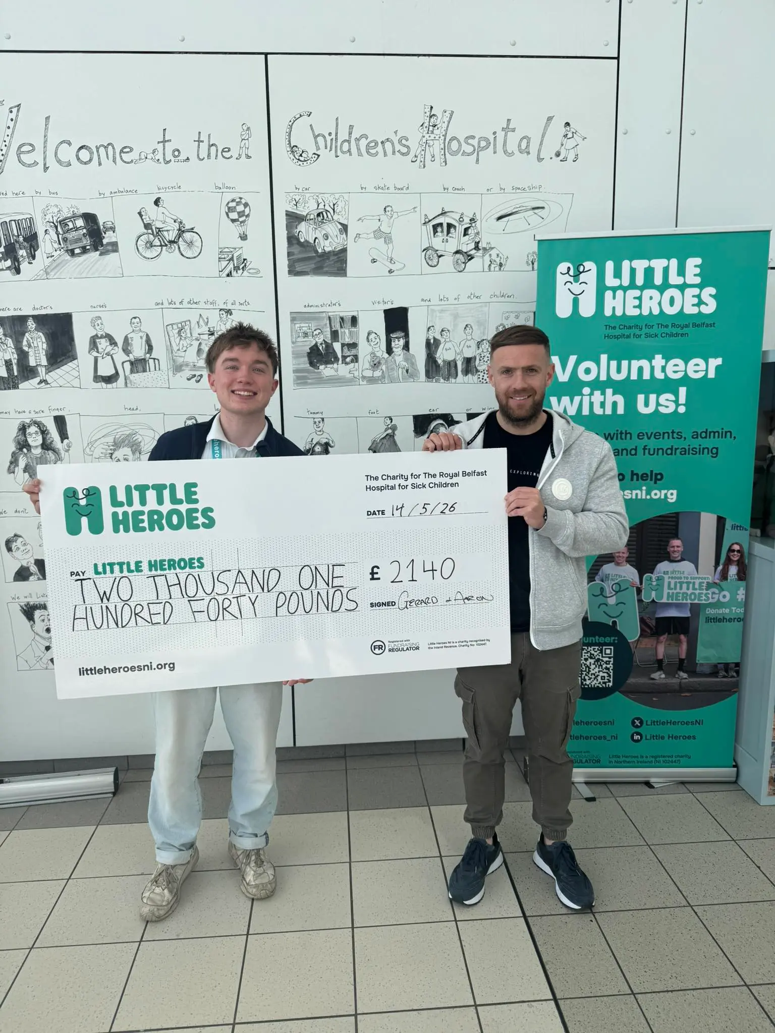 Little hero ni cheque