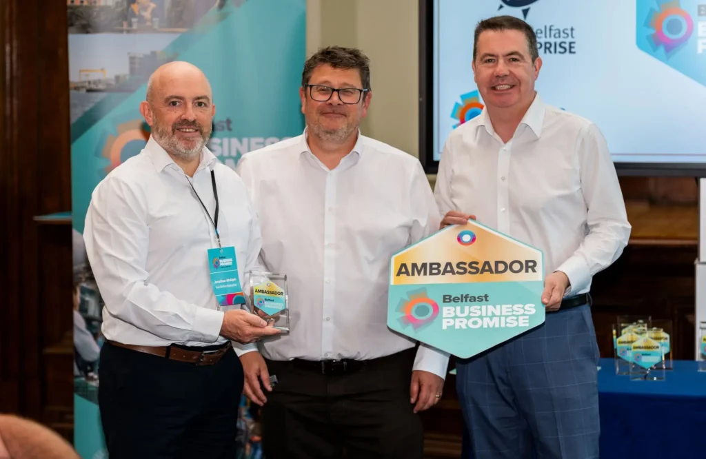 East Belfast Enterprise Achieves Ambassador Status in Belfast Business Promise 2 EBE Ambassador